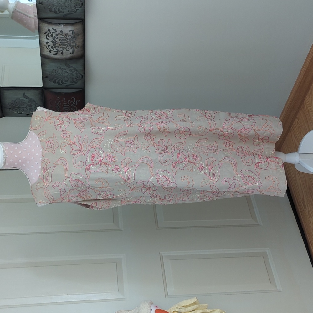 Coldwater creek sleeveless lined dress